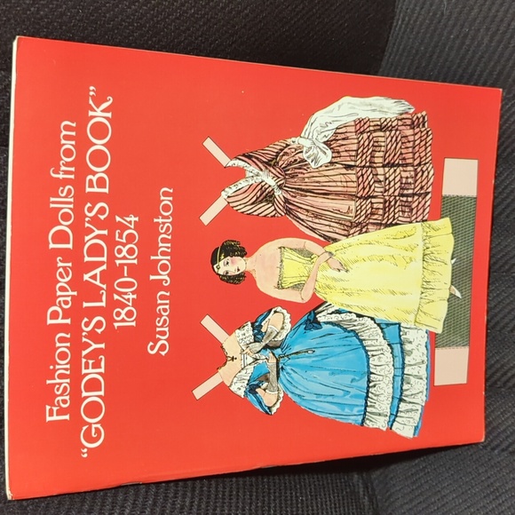 Fashion Paper Dolls from Godey's Lady's Book 1977 Victorian Era 1840-1854 Uncut - Picture 1 of 5